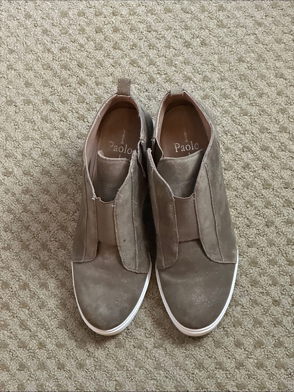 Lines Paolo wedge sneakers (size 7)